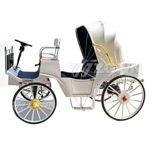 Carroza Eléctrica Turística de 4 Ruedas 2026, Carro de Paseo para Bodas y Servicio de Transporte en Parques de Atracciones - Product Image 3