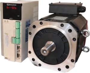 มอเตอร์แกนหมุน2.2KW 7.5kW รอบต่อนาทีสูง380V ประสิทธิภาพ14Nm-48Nm มีประสิทธิภาพสำหรับการติดตั้ง V/H - Product Image 1