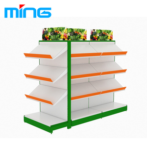 Gondola Logam Penjualan Langsung dari Pabrik untuk Rak Buah dan Sayuran - Product Image 4