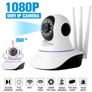 V380 1080p 360 độ Lắc giám sát toàn cảnh trong nhà không dây Wifi <span class=keywords><strong>ip</strong></span> <span class=keywords><strong>camera</strong></span> CMOS 2Mp phát hiện chuyển động tầm nhìn ban đêm đám mây - Product Image 2