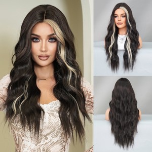 Parrucca Sintetica Lunga 70cm con Onde Naturali, Colore Misto, Stile Lolita, per Halloween, Feste e Cosplay Anime, per Donne - Product Image 6