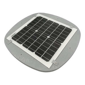 30W 60W Yard <span class=keywords><strong>Home</strong></span> Landscape Outdoor Decorations Elliptic Square Disk Post 100W LED Solar Garden Light for <span class=keywords><strong>Depot</strong></span> - Product Image 3