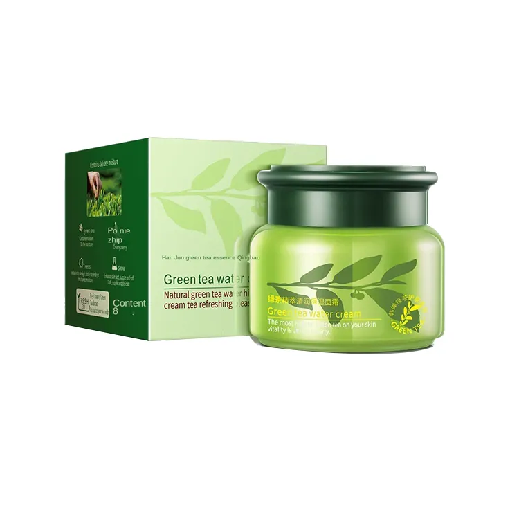 High Quality Custom Design Moisturizer Nourishing Tender Skin Care Natural Hydrating Firming Green Tea Face Cream