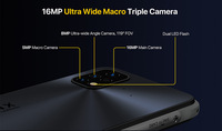 Umidigi Bison X10g 4+32GB 4G Smartphone Globale Resistente, 6.67 Pollici, Disponibile su Borsa di Hong Kong