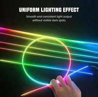 Usine directe nouveau 18in1 LED lumière ambiante voiture intérieur LED musique synchronisation bande décoration pour 98% voiture modèle phare Type