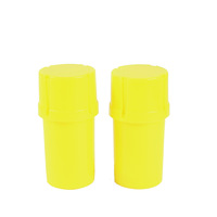 Nouveau moulin à herbes en plastique en forme de bouteille, style poubelle, pour tabac, accessoires pour fumeurs