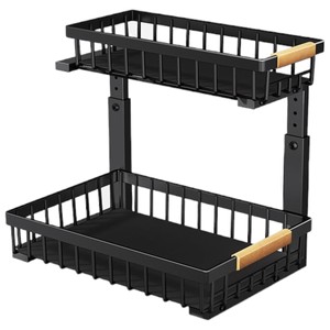 ชั้นวางของ2ชั้น2ชั้น, ลิ้นชักเลื่อนโลหะชั้นวางของอ่างล้างจาน - Product Image 2