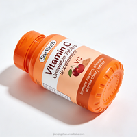 Comprimés à croquer de vitamine C, soutien immunitaire, antioxydant, beauté de la peau, complément alimentaire quotidien