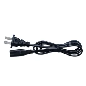 NEMA1-15P to NEMA5-15R 2 Pin Power Cord Polarized Cable Extension Supplies with Supplies