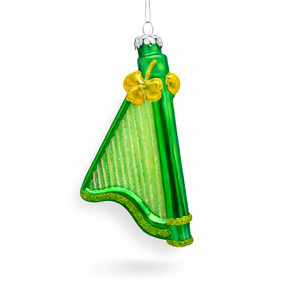 Kerstversiering van glazen hars in aangepaste kleur, handgemaakte muzikale boomdecoratie, OEM ODM, BSCI-gecertificeerde fabriek - Product Image 6