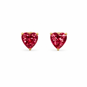ต่างหูเงินแท้ 925 ยี่ห้อ UM Jewelry รุ่น Sunset Love ประดับพลอยสีปาปาลาชาเพาะเลี้ยงในห้องปฏิบัติการ เหมาะสำหรับงานปาร์ตี้ วันครบรอบ หรือเป็นของขวัญในชีวิตประจำวัน - Product Image 1