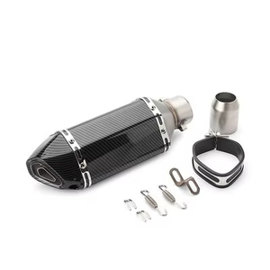 Tubo di Scarico Universale per <span class=keywords><strong>Moto</strong></span>, Silenziatore per Yamaha, Honda, Suzuki, <span class=keywords><strong>Kymco</strong></span>, KTM 250cc-1200cc - Product Image 4