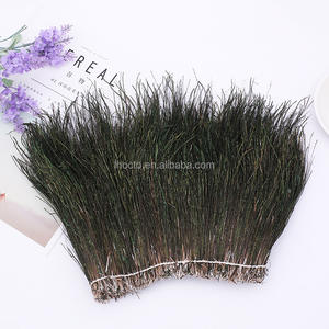 Lot de plumes de paon brutes de 5 à 8 pouces bon marché pour la fabrication de costumes de carnaval - Product Image 4