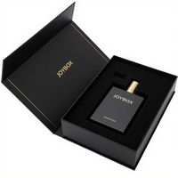 Scatola Regalo JoyBox Factory con Logo Personalizzato per Confezione di Lusso per Profumo, Scatola Quadrata Magnetica in Carta con Lamina d'Oro per Oli Essenziali