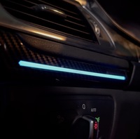 Kit d'éclairage d'ambiance LED ZYCELA amélioré pour voiture, symphonie OEM 12V 3-5W, Audi A6 S6 RS6 C7 2012-2018, conduite à gauche, 64 couleurs