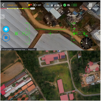 Scanner LiDAR UAV en stock, logiciel de post-traitement H600 Plus Lidar360MLS pour la topographie, la cartographie des terrains et l'arpentage forestier