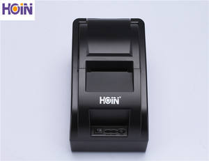 Impresora Térmica de Recibos Hoin de 58 mm en Blanco y Negro, Disponible ODM/OEM con Certificación CB CE FCC ROHS BIS, Impresora Térmica ESC/POS - Product Image 4