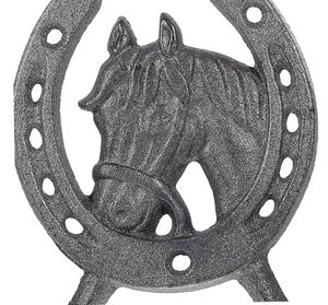 ติดผนังตะขอแขวนหัวหล่อหมวกแขวนเหล็กผนังห้องครัวแขวนเกือกม้าCoat Hooksชั้นวางกุญแจ<span class=keywords><strong>Wrought</strong></span> Sตกแต่งเสื้อผ้าตะขอ - Product Image 4