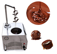 Machine à chocolat en acier inoxydable pour la fabrication de chocolat à prix de gros, machine à tempérer et à faire fondre les fèves de cacao