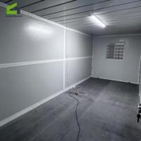 Maison préfabriquée pliable prête à l'emploi en conteneur, mobile et transportable, à vendre – Prix des maisons mobiles pliantes préfabriquées