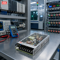 Mean Well RSP-100-24 100W 24V 4.2A Power Supply Dengan PFC Output Tunggal 50Hz Frekuensi Koreksi Faktor Daya SMPS Tecdocpower