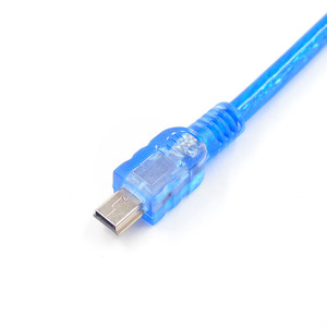 20cm tốc độ cao USB 2.0 Nam để Mini USB 5-pin nam PC Cáp dữ liệu dây cáp điện dẫn cho truyền dữ liệu - Product Image 5