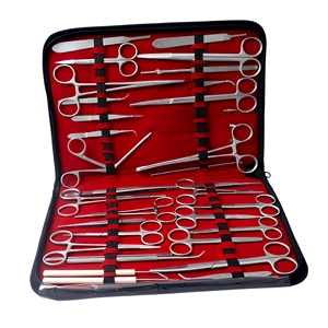 Juego de 157 Piezas de Herramientas de Cirugía y Disección Veterinaria de Acero Inoxidable para el Cuidado de Animales, el Mejor Proveedor Mayorista - Product Image 1