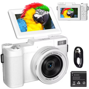 Chất Lượng Cao 5K Chuyên Nghiệp Máy Ảnh Kỹ Thuật Số 3 Inch IPS Xoay Màn Hình 18X Zoom Kỹ Thuật Số 72MP CCD + CMOS Cảm Biến Wifi Kết Nối - Product Image 3