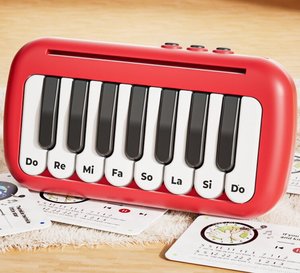 Nouveaux modèles d'instruments de percussion en gros : Jouet musical électronique en plastique à effets sonores, motif dessin animé, type piano - Product Image 4