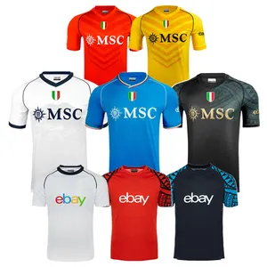 Napoli Soccer Jersey 23 24 Naples Speciale Versie Campioni Osimhen Maradona Kvaratskhelia Heren Voetbalshirt Sport