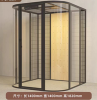 Villa pour animaux de compagnie décorative avec cadre en alliage d'aluminium anodisé de taille personnalisée, vitrée sur les côtés, maison panoramique en aluminium, espace pour chat