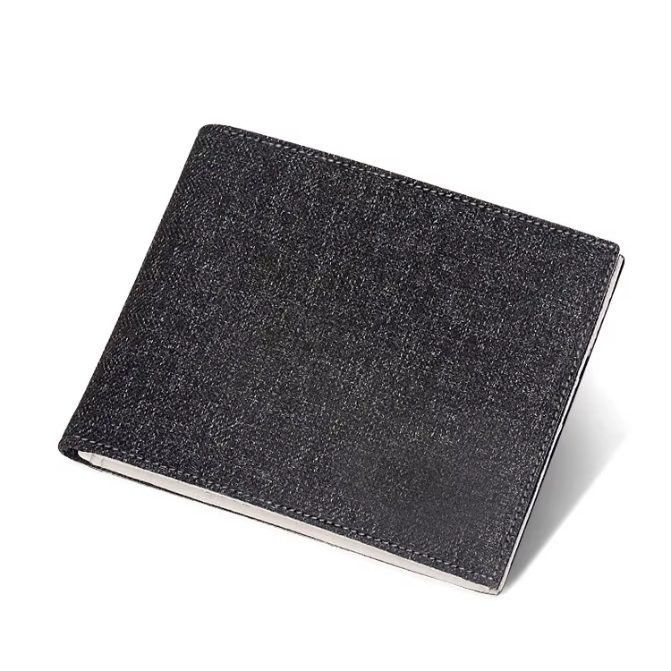 Men's Open Closure Denim Wallet