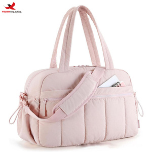 Trousse de Toilette Portable Légère à Grande Ouverture, Sac de Rangement Moelleux pour Maquillage et Essentiels de Voyage, Sac de Sport, Commande Mixte en Gros Prête à Expédier - Product Image 1