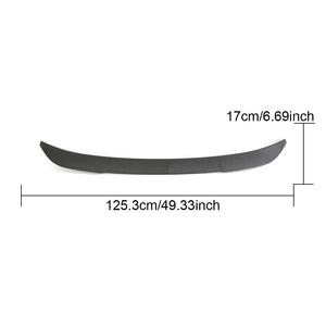 Alerón Trasero de Fibra de Carbono para <span class=keywords><strong>BMW</strong></span> G02 <span class=keywords><strong>X4</strong></span> y F98 X4M 2019-2024, Acabado Brillante - Product Image 6