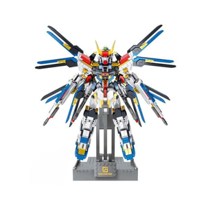 Juego de bloques de construcción de Robot de acción creativa PANDAS, montaje 3D DIY, decoración del hogar, Storm Freedom Mech Warrior, regalo - Product Image 1