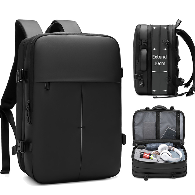 8886 Travel Laptop Backpack Anti-Theft Bag With USB Charging Port Business Backpack Fit 16 Inch Laptops for Men Women