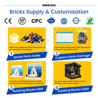 Gobricks GDS-M289 Pièces de construction Roue de train Briques RC LDD 85489b Fournisseur de briques de construction ABS compatibles LEGO