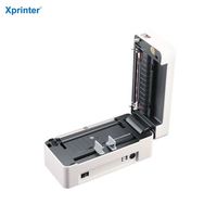 110mm 4x6 pouces meilleure imprimante d'étiquettes d'expédition imprimante d'étiquettes de codes à barres à points de ligne thermique pour entrepôt