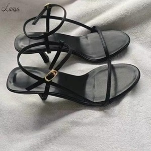 <span class=keywords><strong>Sandali</strong></span> con <span class=keywords><strong>Tacco</strong></span> Alto a Stiletto da Donna 2025: Ultimi Modelli Eleganti e Sexy con Cinturino Sottile Incrociato e Punta Aperta, Chiusura alla Caviglia, Ideali per l'Estate - Product Image 2
