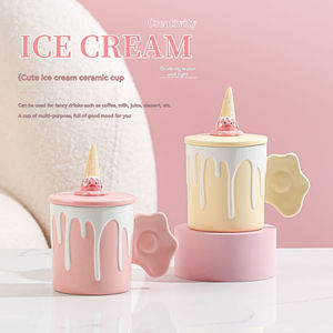 Taza Creativa de Cerámica con Diseño Exclusivo, Taza para Desayuno, Taza de Café de Cerámica de Alta Estética - Product Image 2