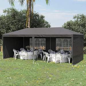 Carpa de fiesta 3x6 3x3 tubo de acero jardín gazebo publicidad al aire libre carpa <span class=keywords><strong>comercial</strong></span> para promoción - Product Image 2