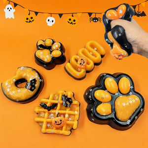 Halloween Mochi TPR Fidget Toys Squeeze Pinch Descompresión Squishy Pumpkin Series Juguetes <span class=keywords><strong>sorpresa</strong></span> para regalos de fiesta - Product Image 3