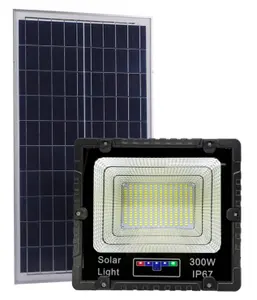 Outdoor IP67 Garden Security Solar LED Flood Lamp 100W 200W 300W 400W 500W Solar Powered Focus Solar Flood Light