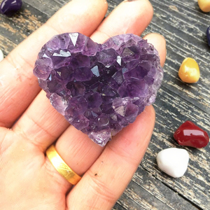 Cristal de roca <span class=keywords><strong>natural</strong></span>, amatista, pequeño adorno tallado a mano, racimo de geoda de <span class=keywords><strong>Uruguay</strong></span> para curación y tema de Mascota - Product Image 4