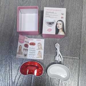 Appareil de soin des lèvres et des yeux à 4 réglages de température, double fonction, outil de beauté, rechargeable par USB, <span class=keywords><strong>produit</strong></span> de soin personnel à domicile - Product Image 4