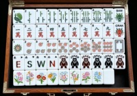 2026 Produk Terlaris Cypress Forest Acrylic American Engraved Acrylic Hot Selling American Mahjong Set Game Gift Hiburan Dewasa