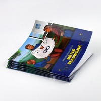 Impression de livres pour enfants à couverture souple personnalisée en gros à bas prix avec plastification, papier offset, papier couché, reliure agrafée, MOQ 1000 pièces
