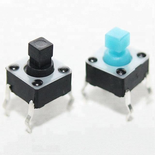 JL 6x6x7.3mm DIP Tact Switch TC-06J Momentary Tactile Micro Push Button Switch 12V 0.1A