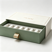 Boîtes cosmétiques en carton rigide avec tiroir coulissant pour ampoules de 3 ml, emballages pour sérum de soin de la peau, Cajas De Papel Personalizadas