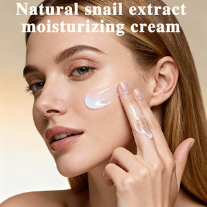 Crème pour le visage à la mucine <span class=keywords><strong>d</strong></span>'<span class=keywords><strong>escargot</strong></span> en gros, anti-âge, réparation des cicatrices <span class=keywords><strong>d</strong></span>'acné, hydratante, crème pour le visage, marque privée, crème à la <span class=keywords><strong>bave</strong></span> <span class=keywords><strong>d</strong></span>'<span class=keywords><strong>escargot</strong></span> végétalienne - Product Image 3